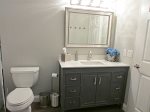 Fully updated guest bathroom